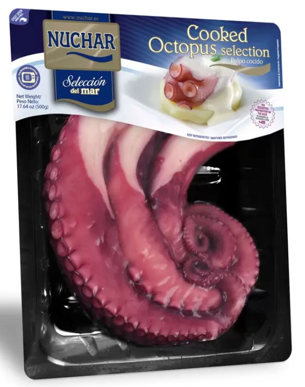 Nuchar Cooked Octopus Selection, 500g